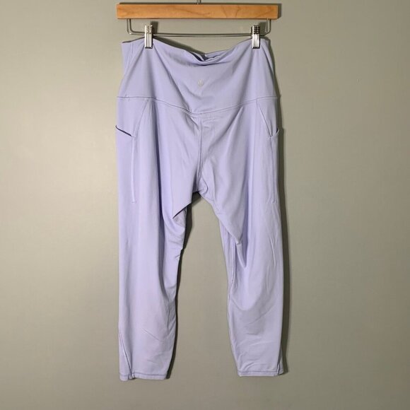 Lululemon Align High-Rise Crop with Pockets 23" Pastel Blue - Size 12 - Picture 5 of 12